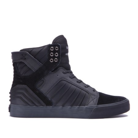 Supra Skytop Evo Svart Høye Sneakers Dame [NO-4-V109]